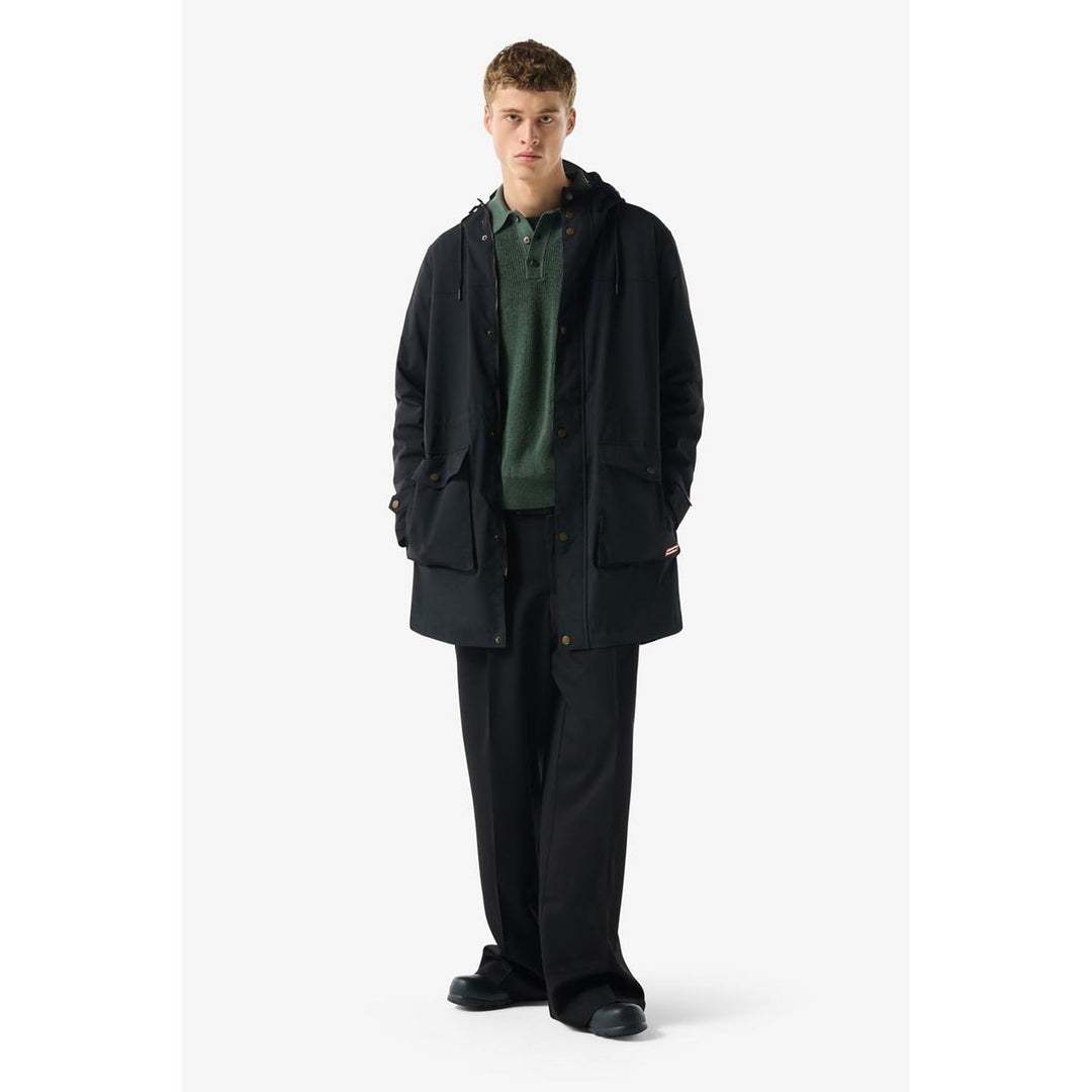 Hunter Lightweight Waterproof Parka Black