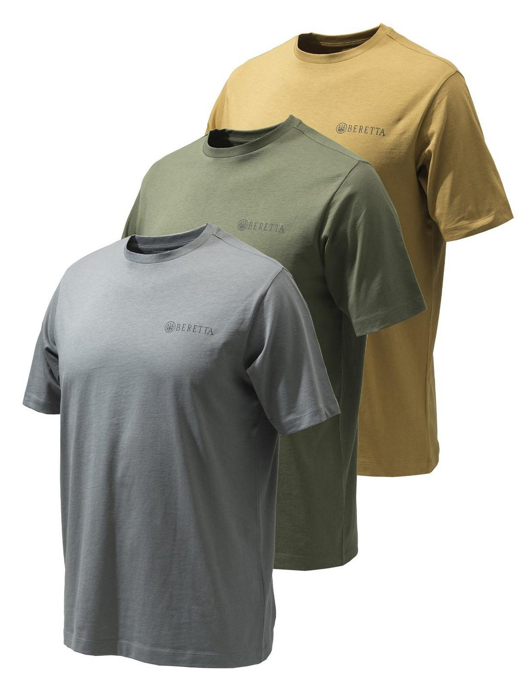 Beretta SET OF 3 CORPORATE TS Coyote , Smoked Pearl, Green Small - Hunting outdoor gear for Men