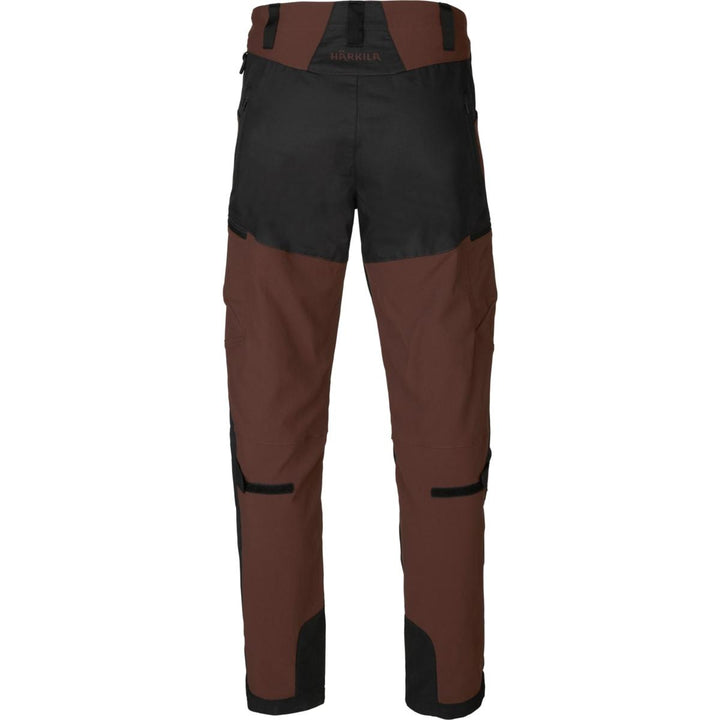 Harkila Ragnar trousers - Burgundy/Black