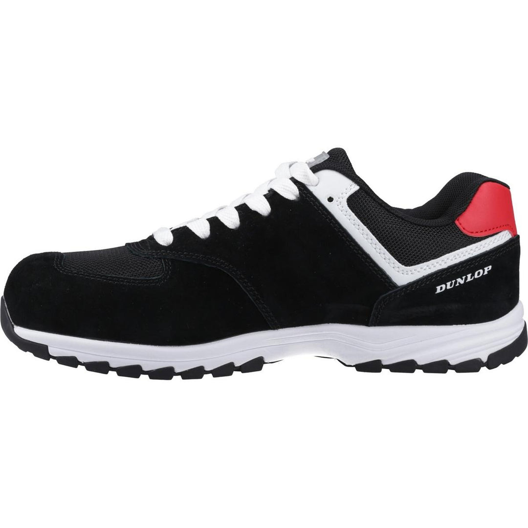 Dunlop Arrow Safety Shoes Black/Red/White