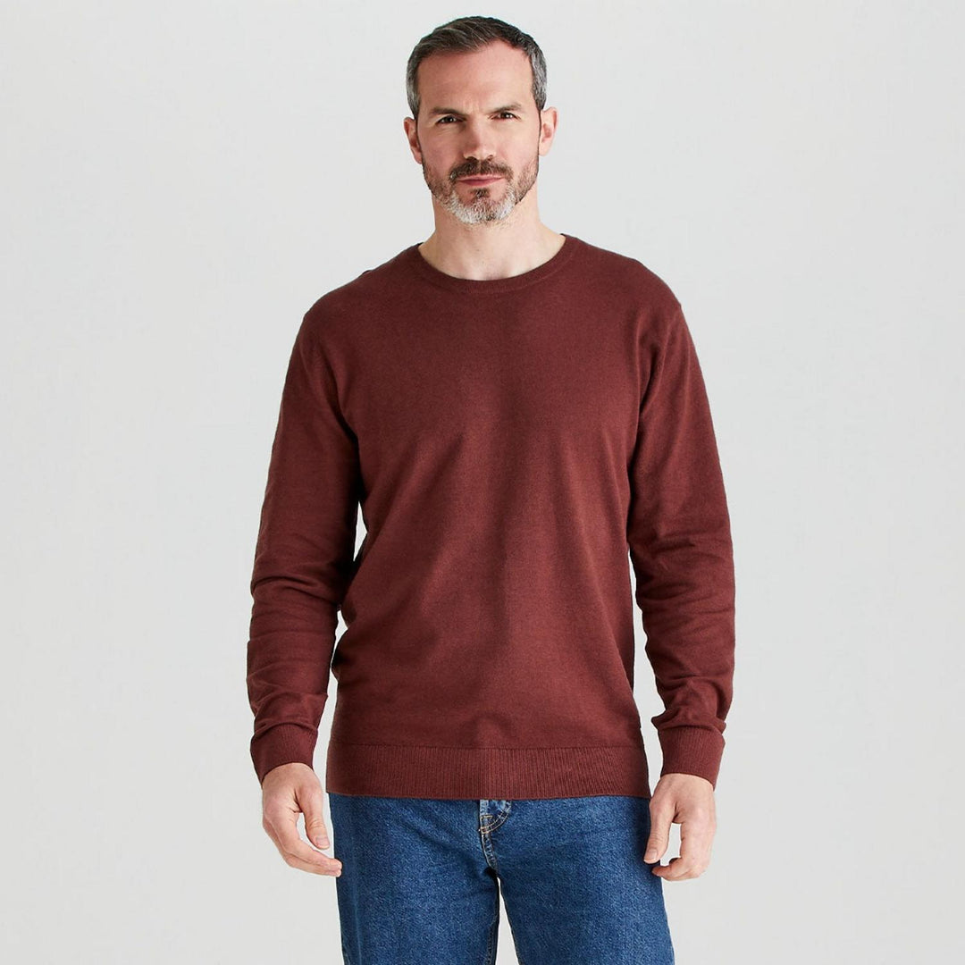 Ridgeline Mens Hartland Crew Knit