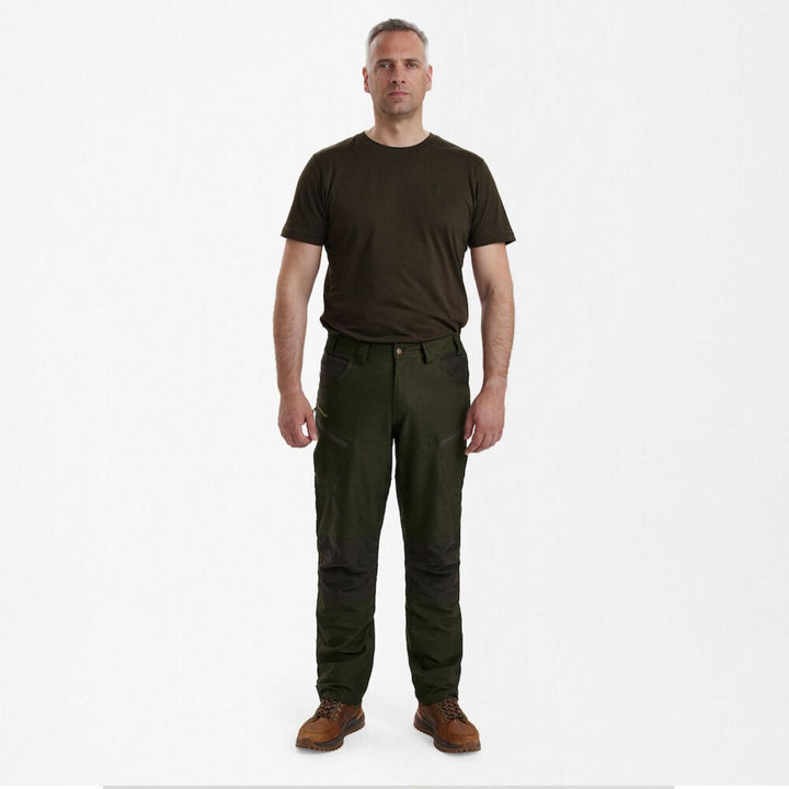 Deerhunter Chasse Trousers - Olive Night melange