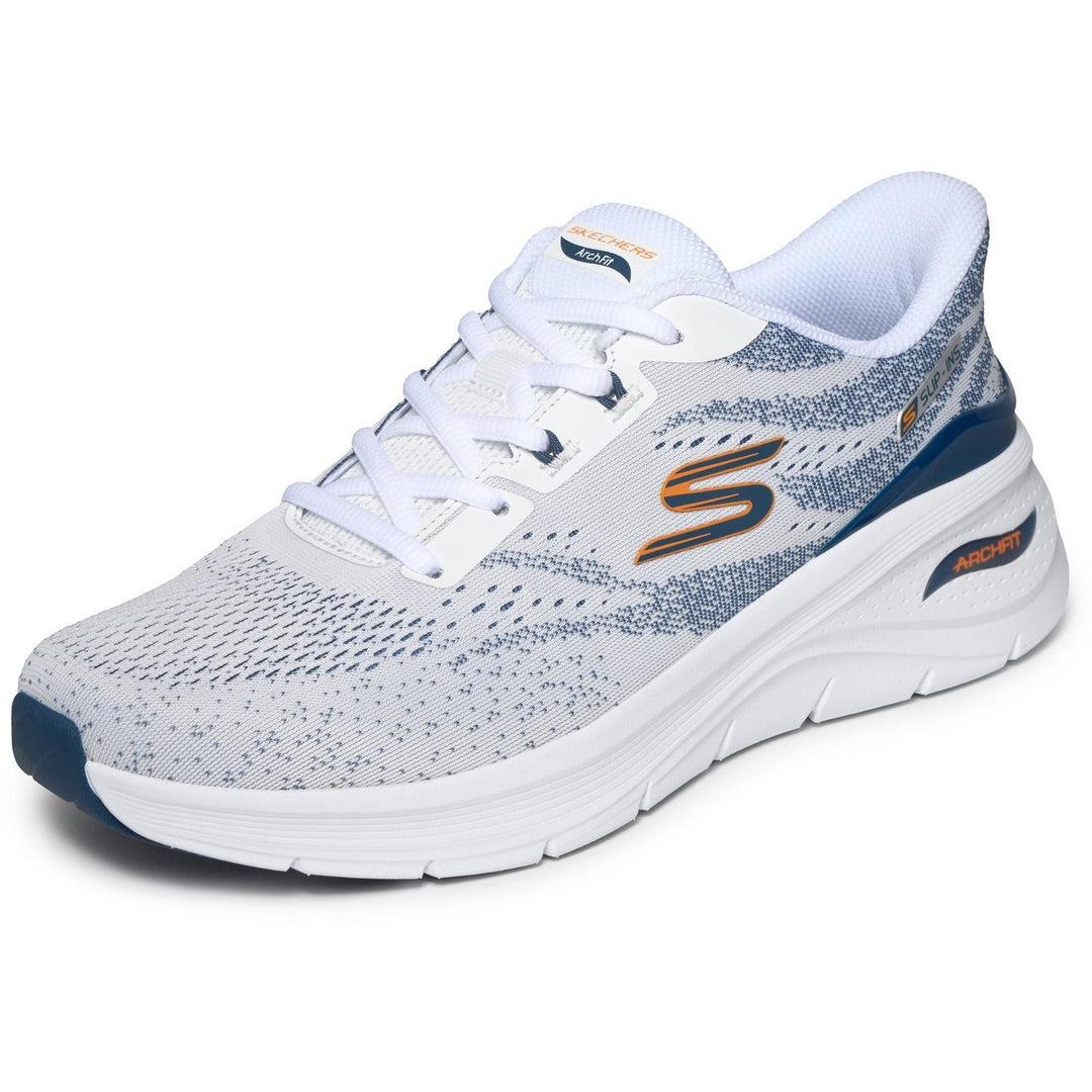ARCH FIT 3.0 White Mesh/Tpu/Navy Trim