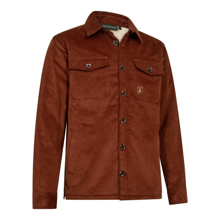 Deerhunter Sherpa Lined Corduroy Jacket - Rustleaf