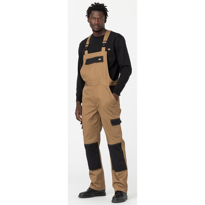 Dickies Everyday Bib and Brace Antique Penny/Black