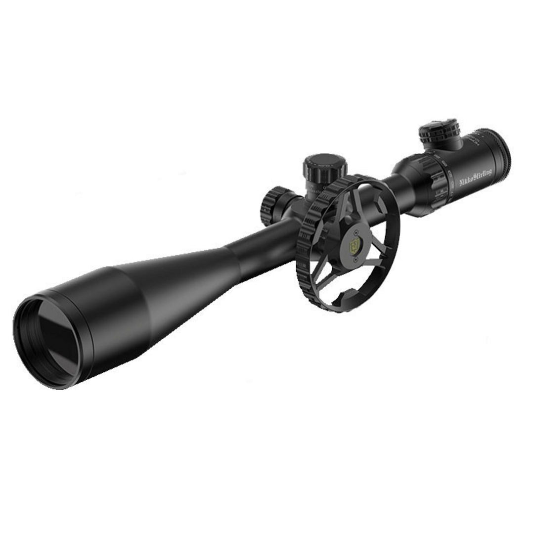 Nikko Stirling Hornet ED Illuminated Rifle Scope 10-50x60 30mm HMD-T