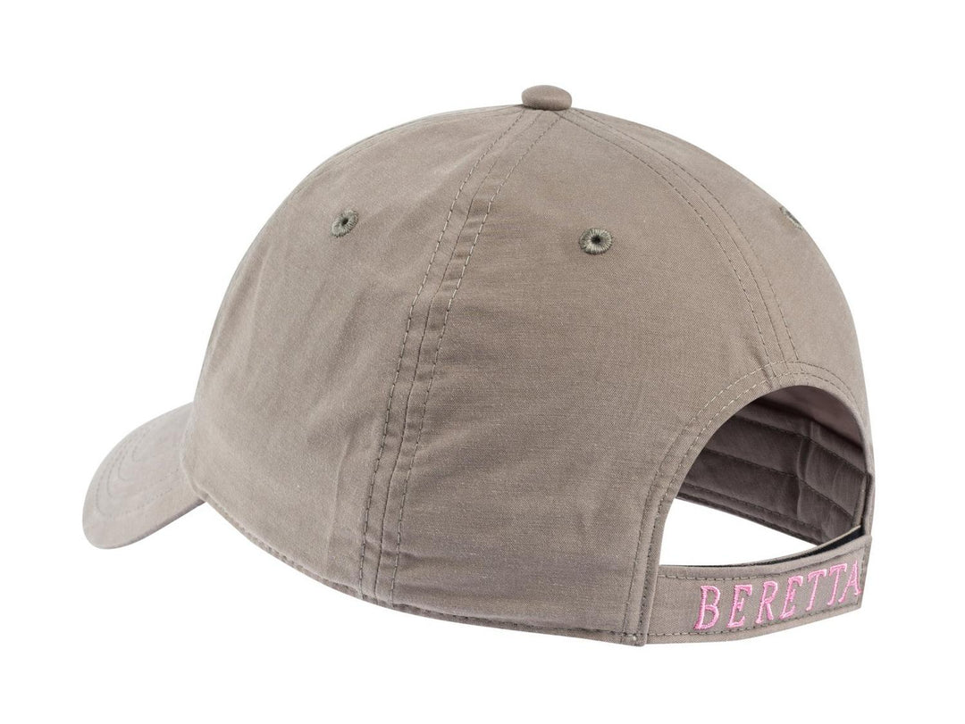 Beretta Big B Cap Baseball Hat Grey & Pink – view 4