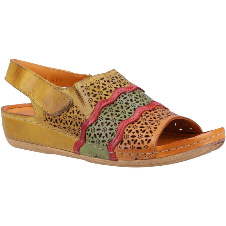 Riva Tripoli Sandals Orange/Multi