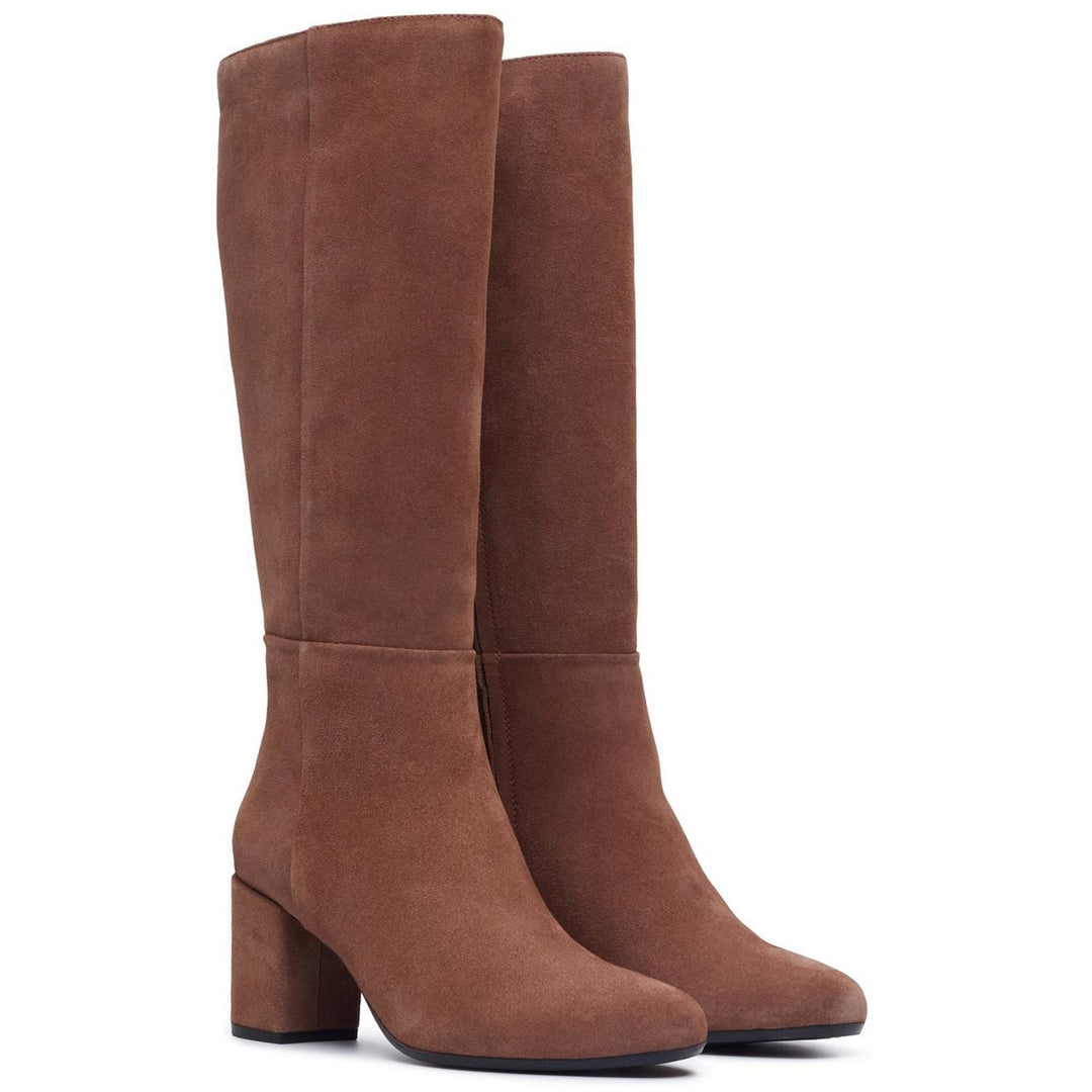 Oprah Suede Long Boot Mocha