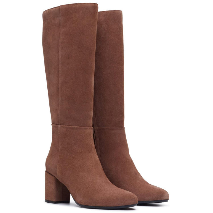 Oprah Suede Long Boot Mocha