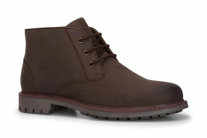 Hoggs of Fife CLAYTON CHUKKA BOOT DARK BROWN