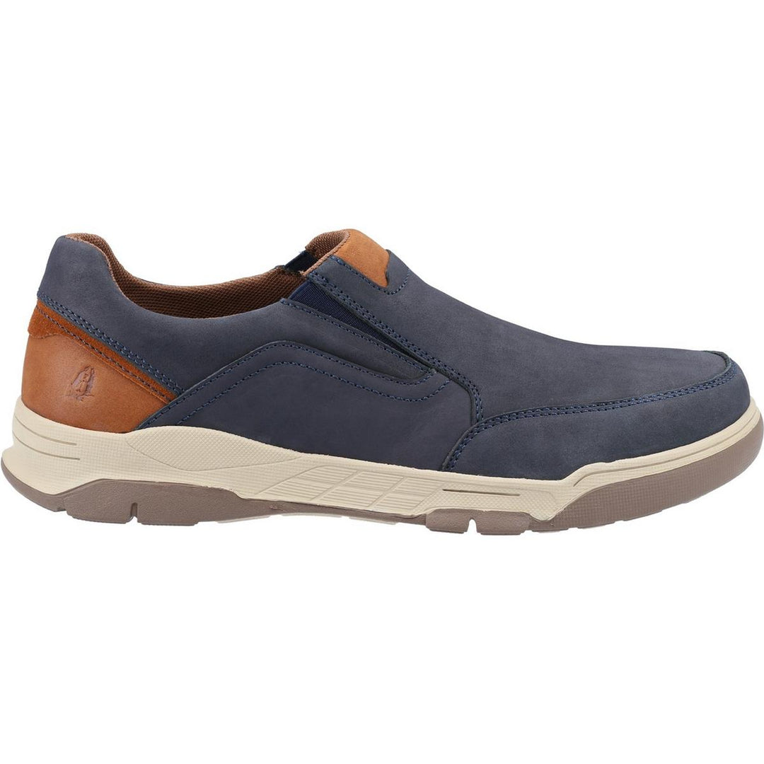Hush Puppies Fletcher Shoe Navy/Tan – view 4