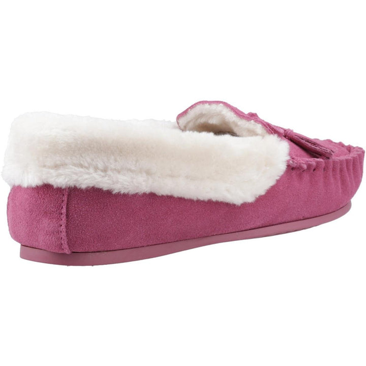 Hush Puppies Agnes Fur Slipper Pink