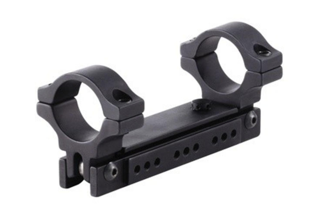 BKL 288 1 Inch One-Piece Adjustable Dovetail Scope Mount - Matte Black