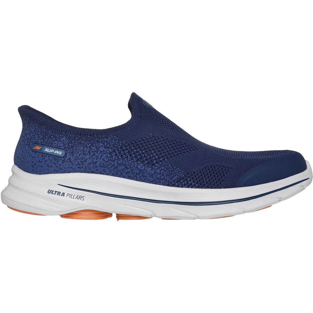 Go Walk 8 Pelayo Trainers Navy/Orange
