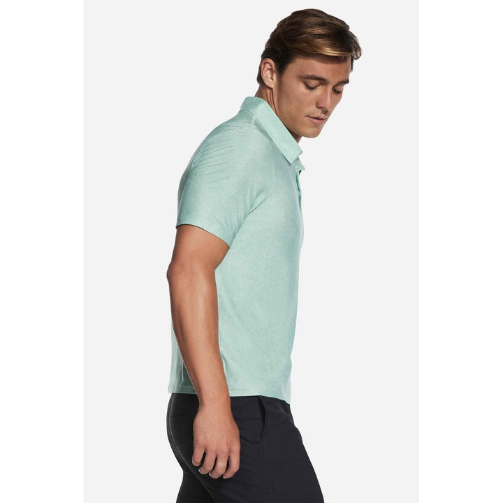 Skechers GO DRI All Day Printed Polo Lime