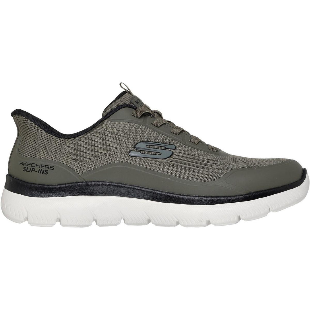 Skechers Summits Leyter Trainer Olive/Black