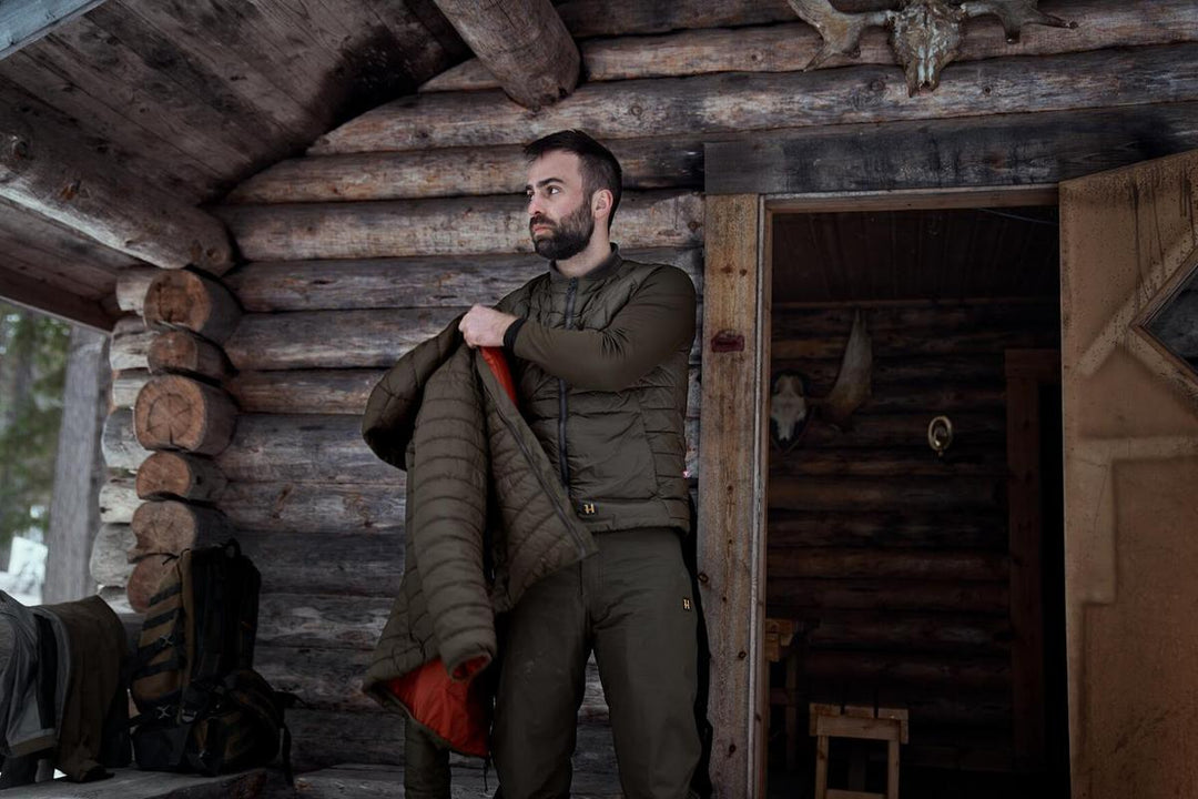 Harkila Logmar Insulated packable waistcoat Willow – view 3