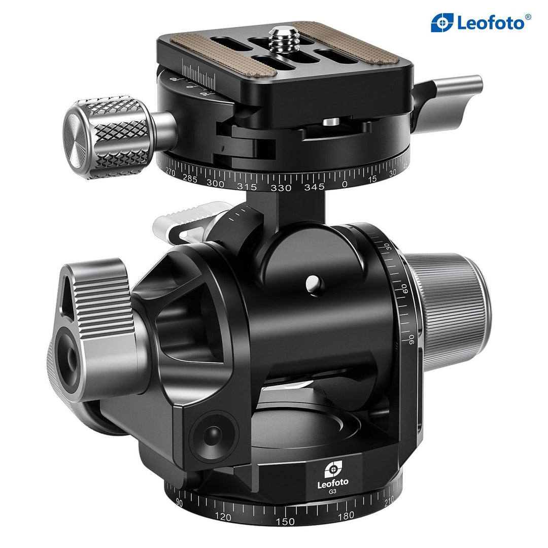 Leofoto G3 3D Geared Head - Compact Arca-Swiss Compatible