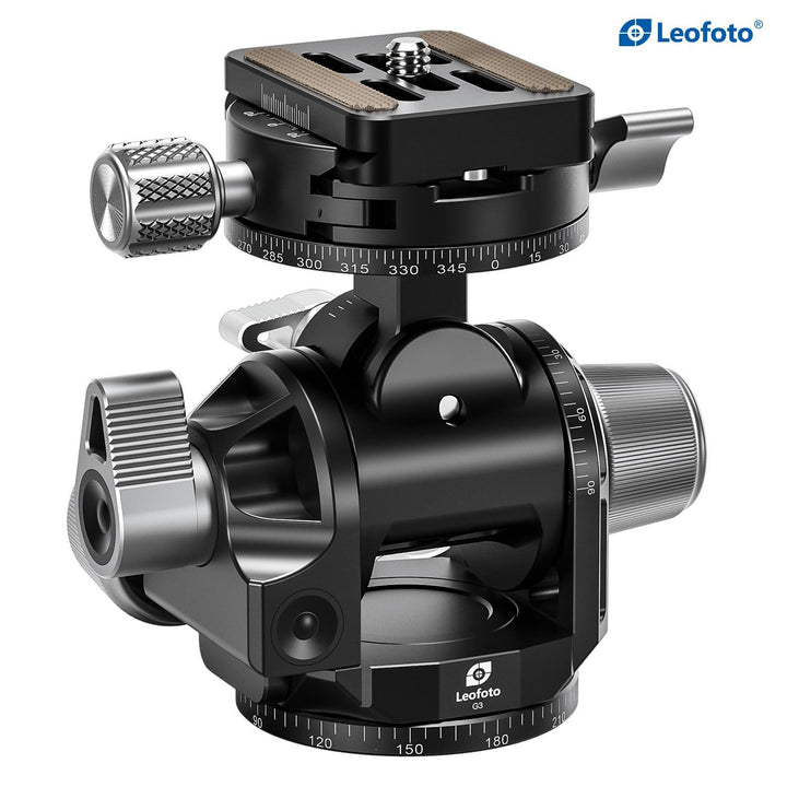 Leofoto G3 3D Geared Head - Compact Arca-Swiss Compatible