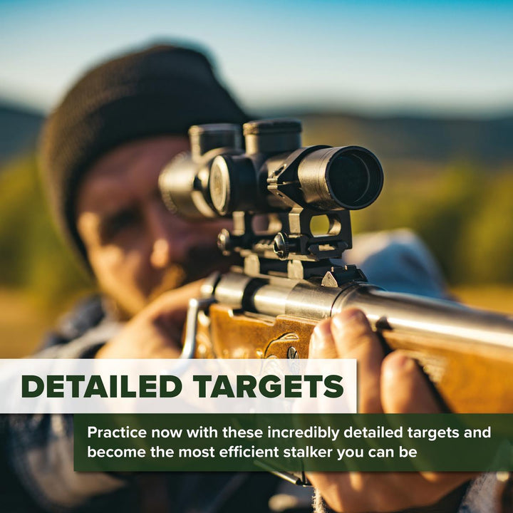 BushWear Fallow Double Sided Deer Target (4pk)