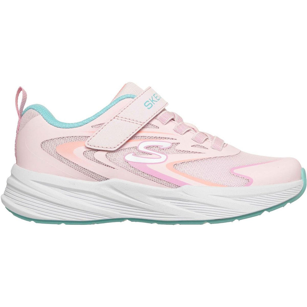 Skechers Microspec Tread Hyper Speed Trainers Light Pink/Mul