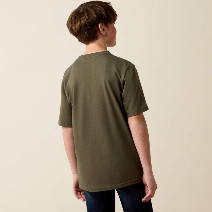 Ariat Boys Wild Creek Camo Short Sleeve T-Shirt – view 2