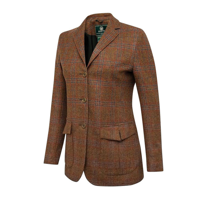 Beretta ST JAMES JACKET W Brown & Blue Check