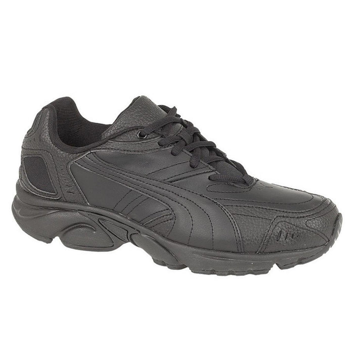 Puma Hahmer Junior Lace-Up Trainer - Black