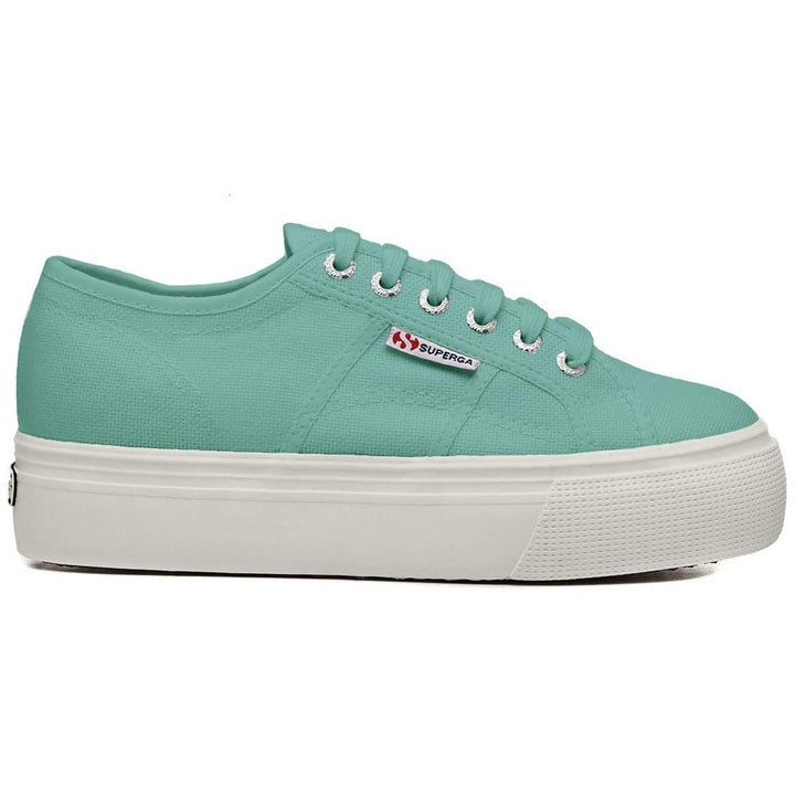 Superga 2790 LINEA UP AND DOWN TRAINER Green Water