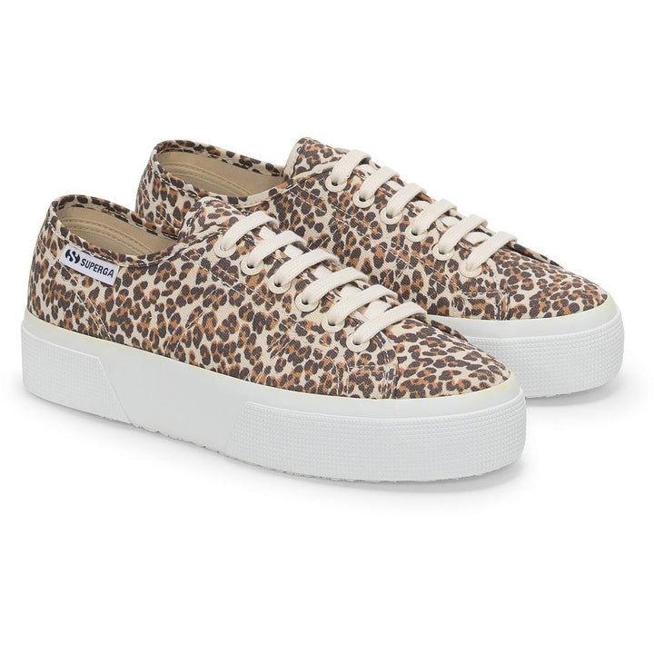 Superga 2740 Leopard Print Trainer Leopard