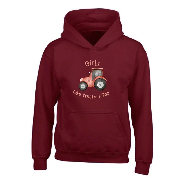 Urban Road Girls Tractor Hoodie CL005
