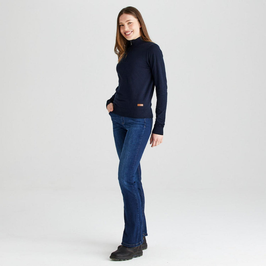 Ridgeline Womens Melford Knit 1/4 Zip