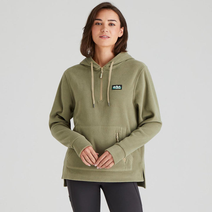 Ridgeline Womens Ballistic Long Sleeved Fleece Hoodie