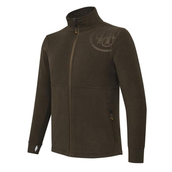 Beretta HP Logo W Full Zip Brown Bark