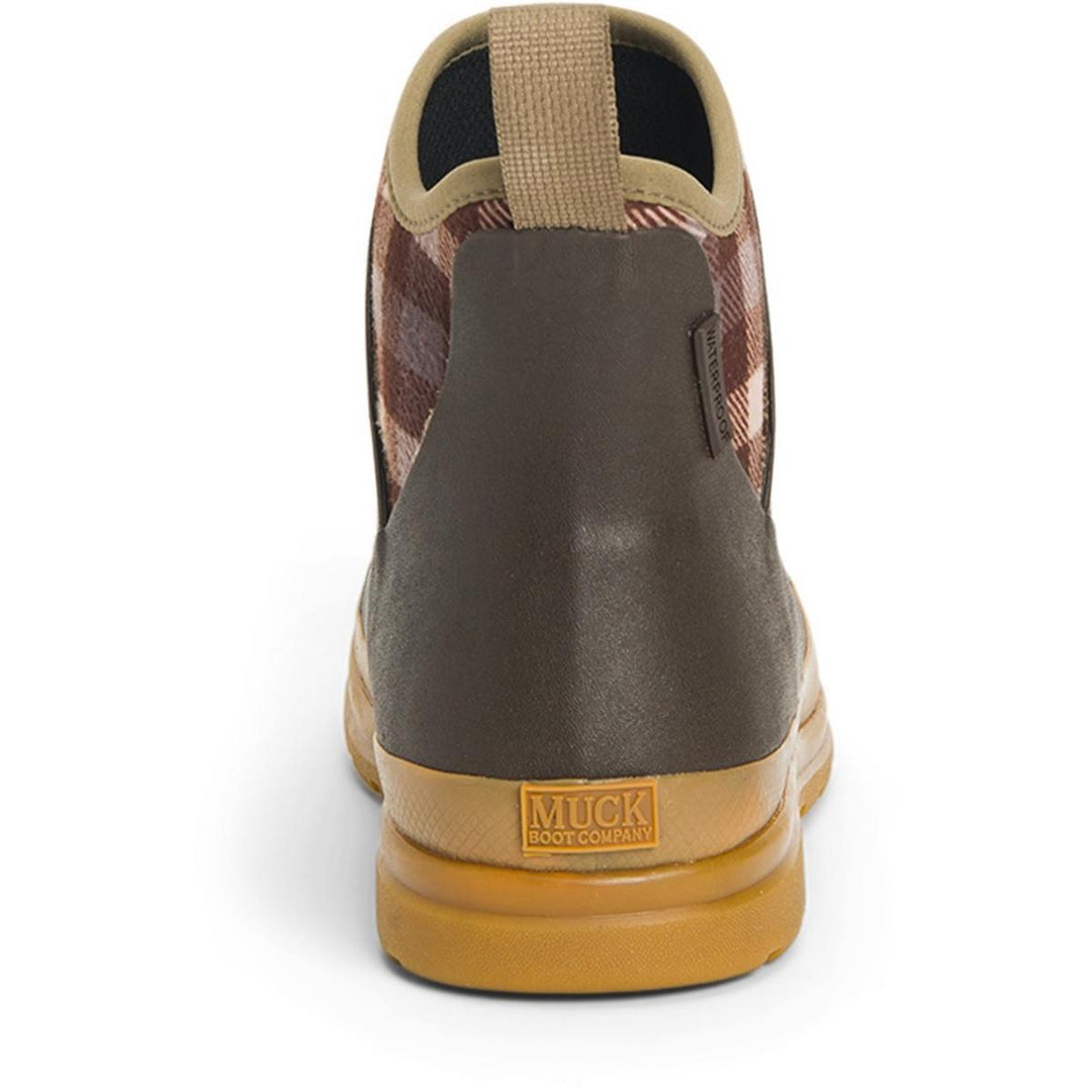 Muck Boots Originals Ankle Wellingtons Brown/Plaid/Gum