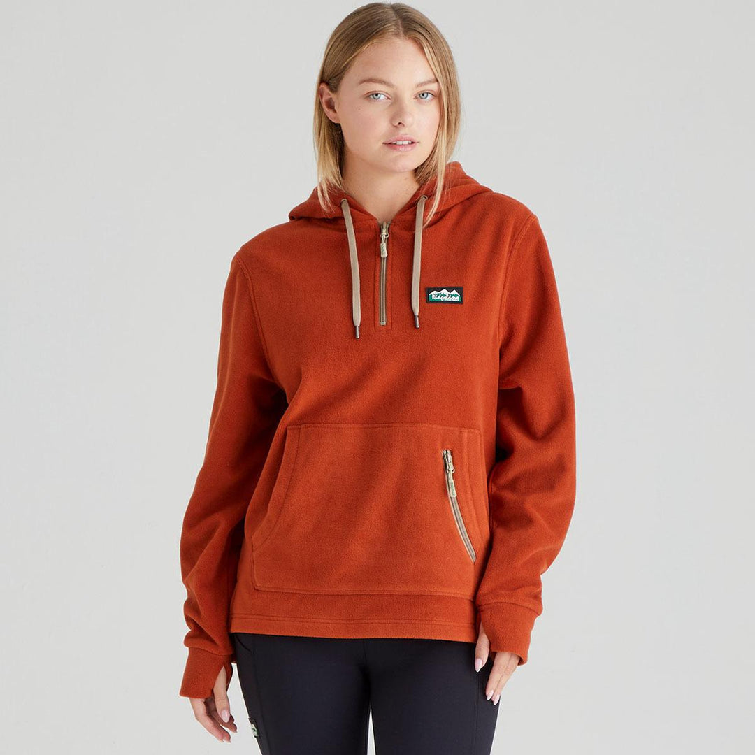 Ridgeline Womens Ballistic Long Sleeved Fleece Hoodie