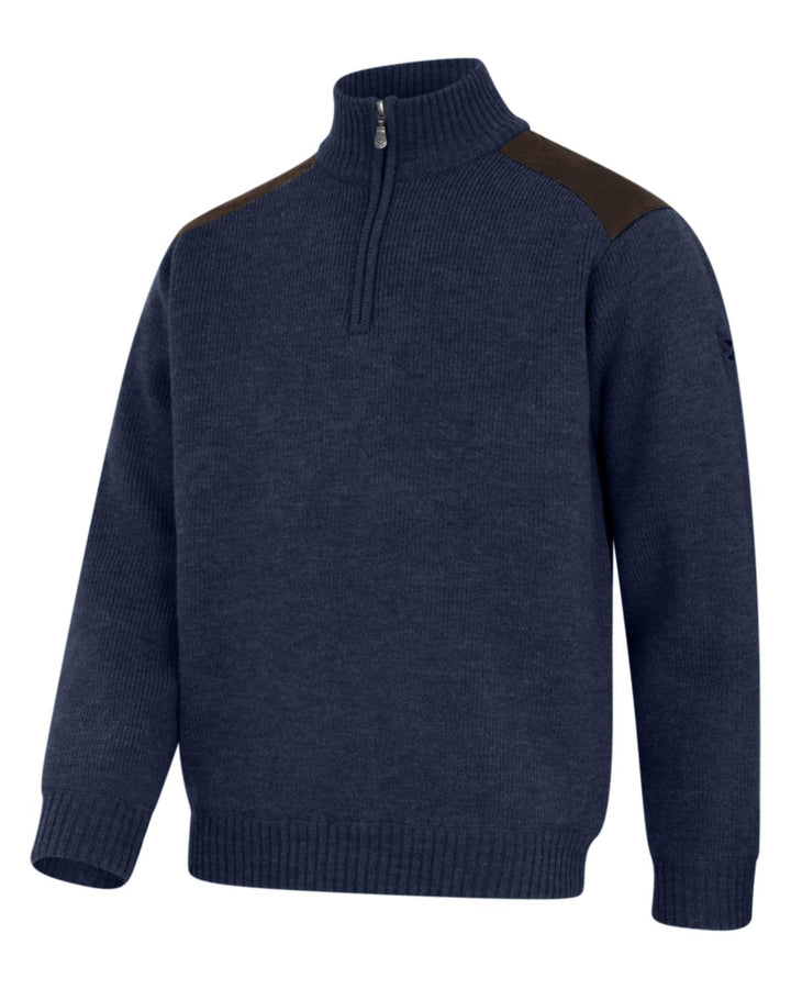 Hoggs of Fife Hebrides II Zip Neck Windproof Pullover – view 5