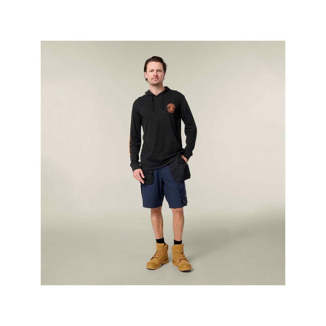 Hard Yakka Raptor Active Holster Pocket Shorts Dark – view 7