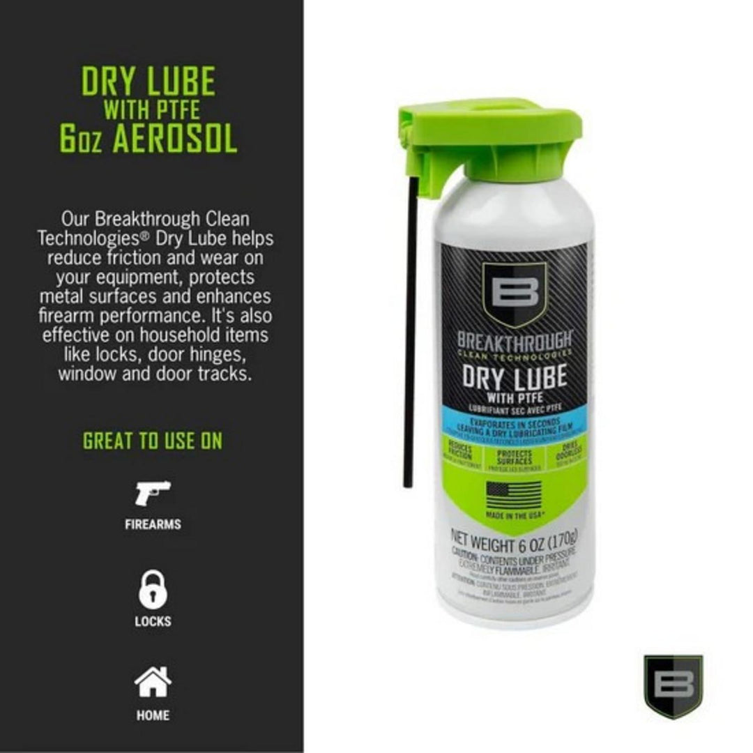 Breakthrough Clean Dry Lube Aerosol Spray 6oz