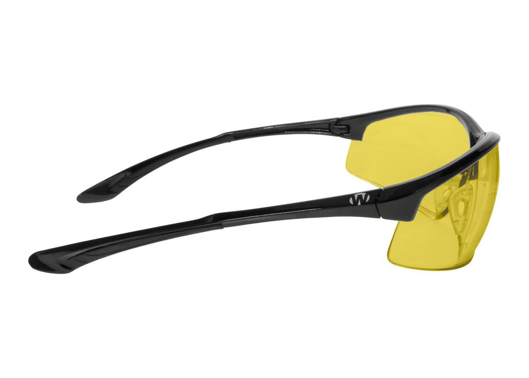 Walkers Tanker Open frame shooting glasses Amber w/  CASE