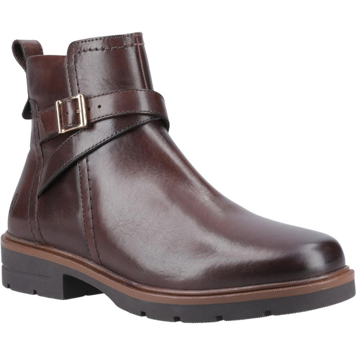 Tove Buckle Boot Brown