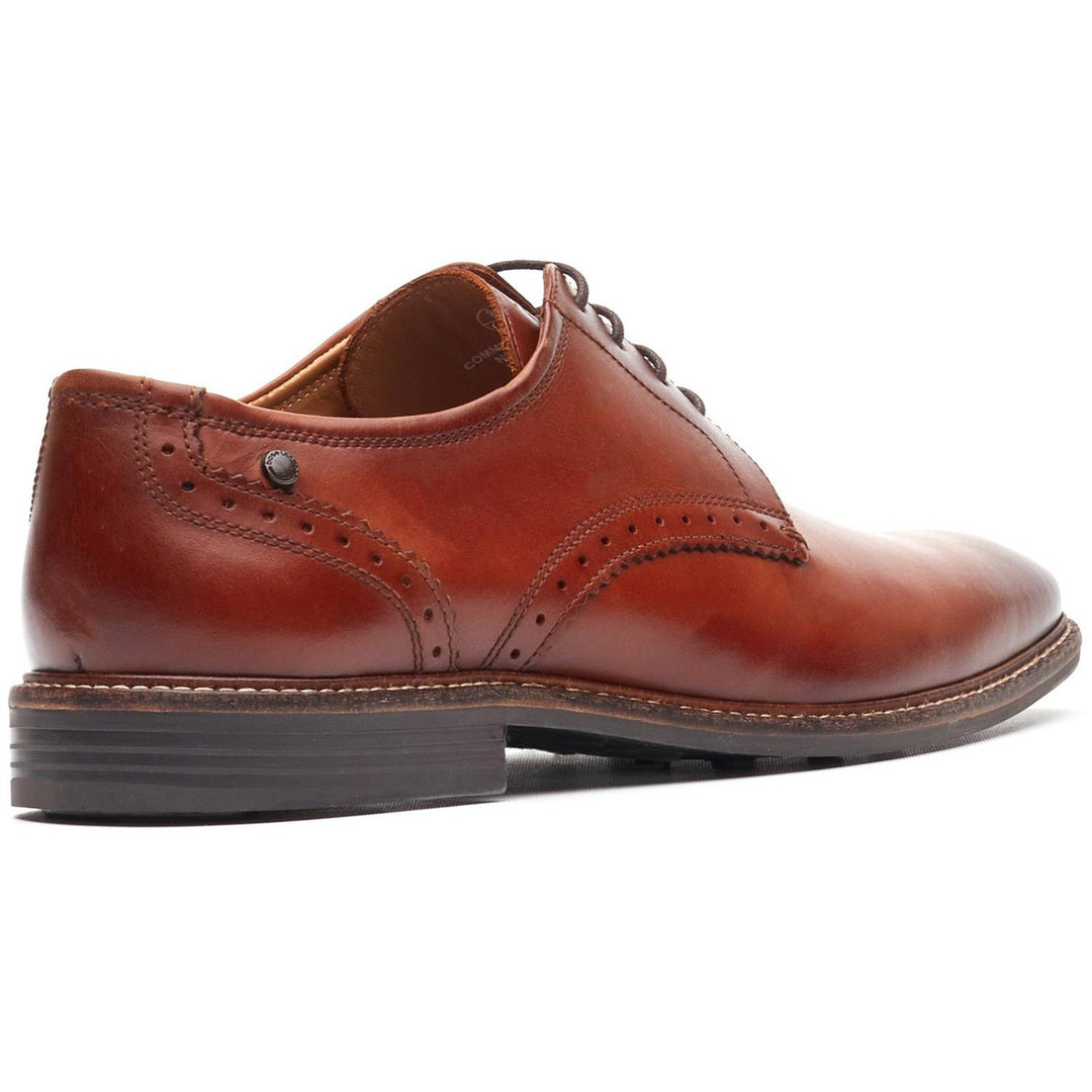 Eton Lace Up Shoe Burnt Tan