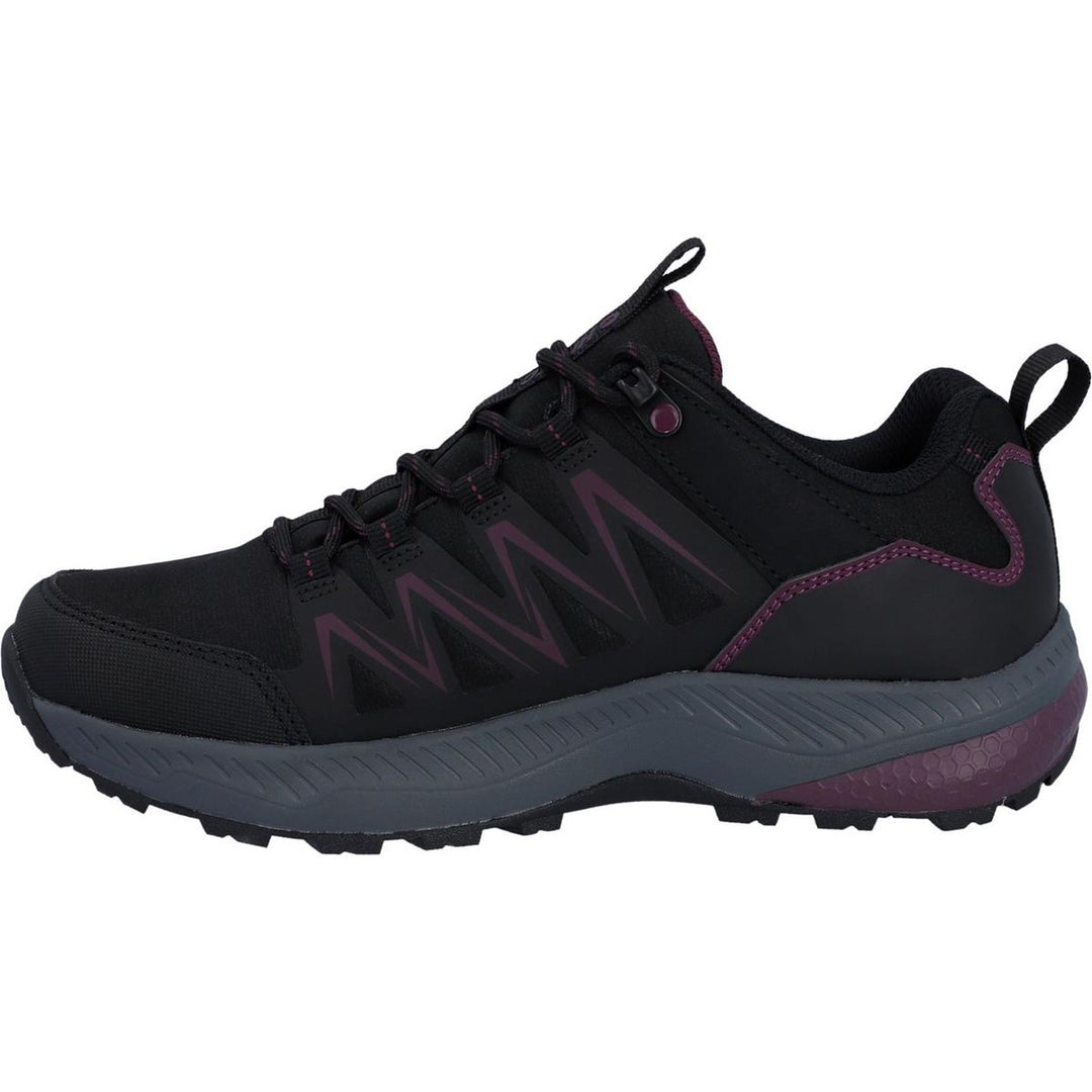 Hi-Tec Stealth Low Womens Trail Shoe Black/Purple