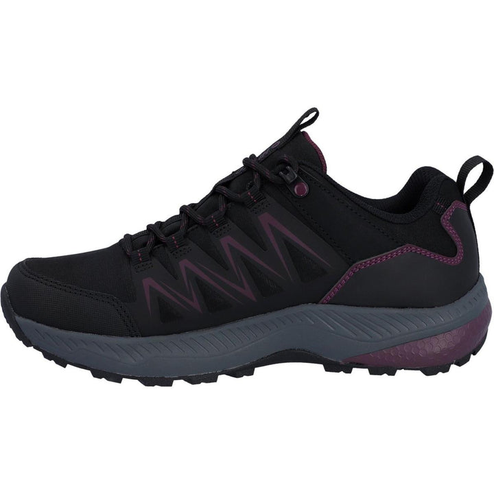 Hi-Tec Stealth Low Womens Trail Shoe Black/Purple