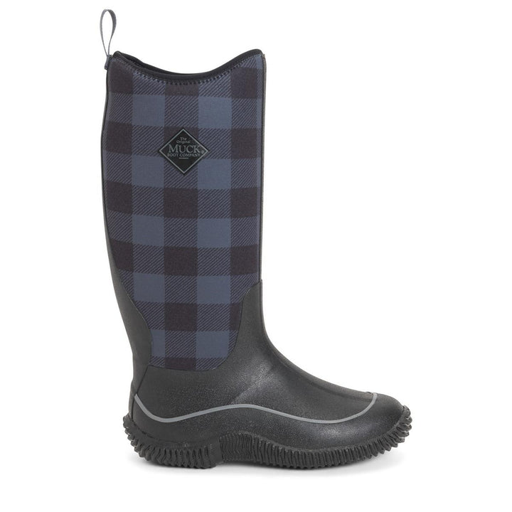 Muck Boots Hale Wellington Black/Grey Plaid
