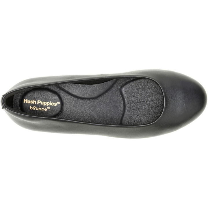 Hush Puppies Alice Flat Ballerina Black