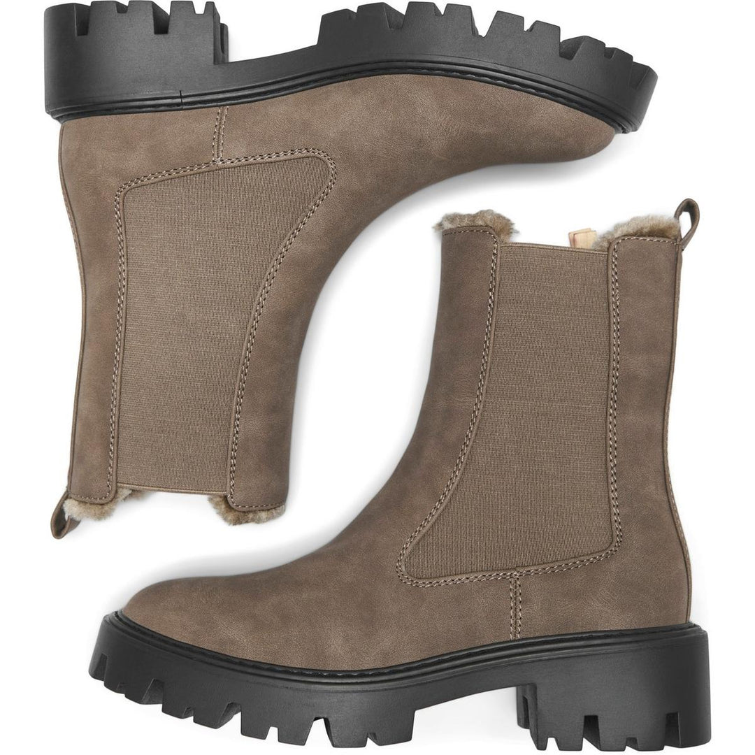 ONLY BETTY-9 WARM LINED Boot Brown Stone