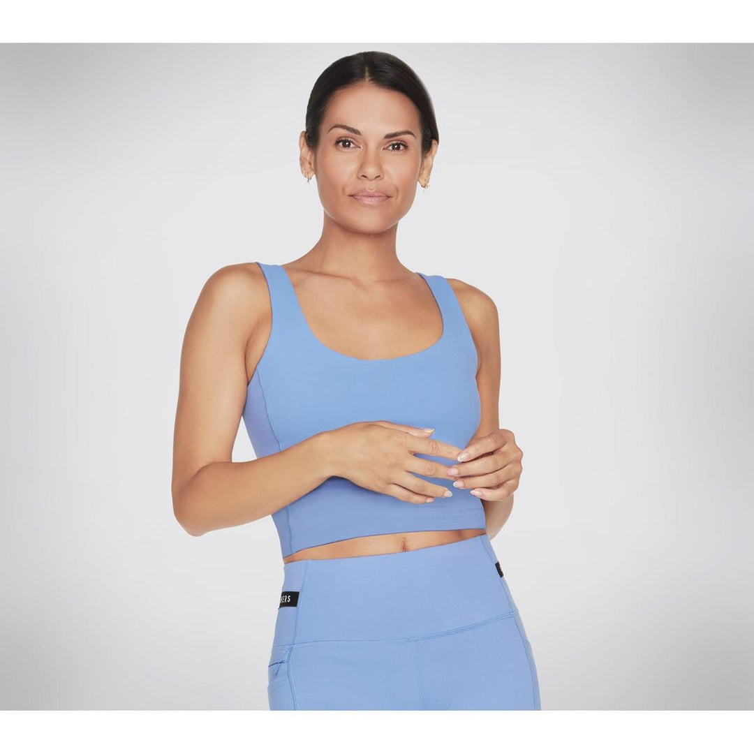 Skechers Performance Goflex Joy Longline Bra Baja Blue