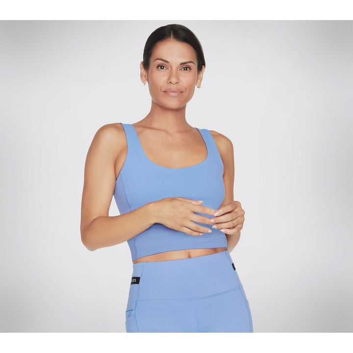 Skechers Performance Goflex Joy Longline Bra Baja Blue